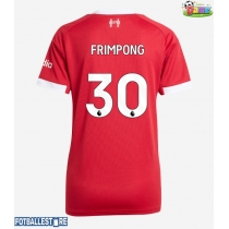 Liverpool Jeremie Frimpong #30 Hjemmedrakt Dame 2025-26 Kortermet